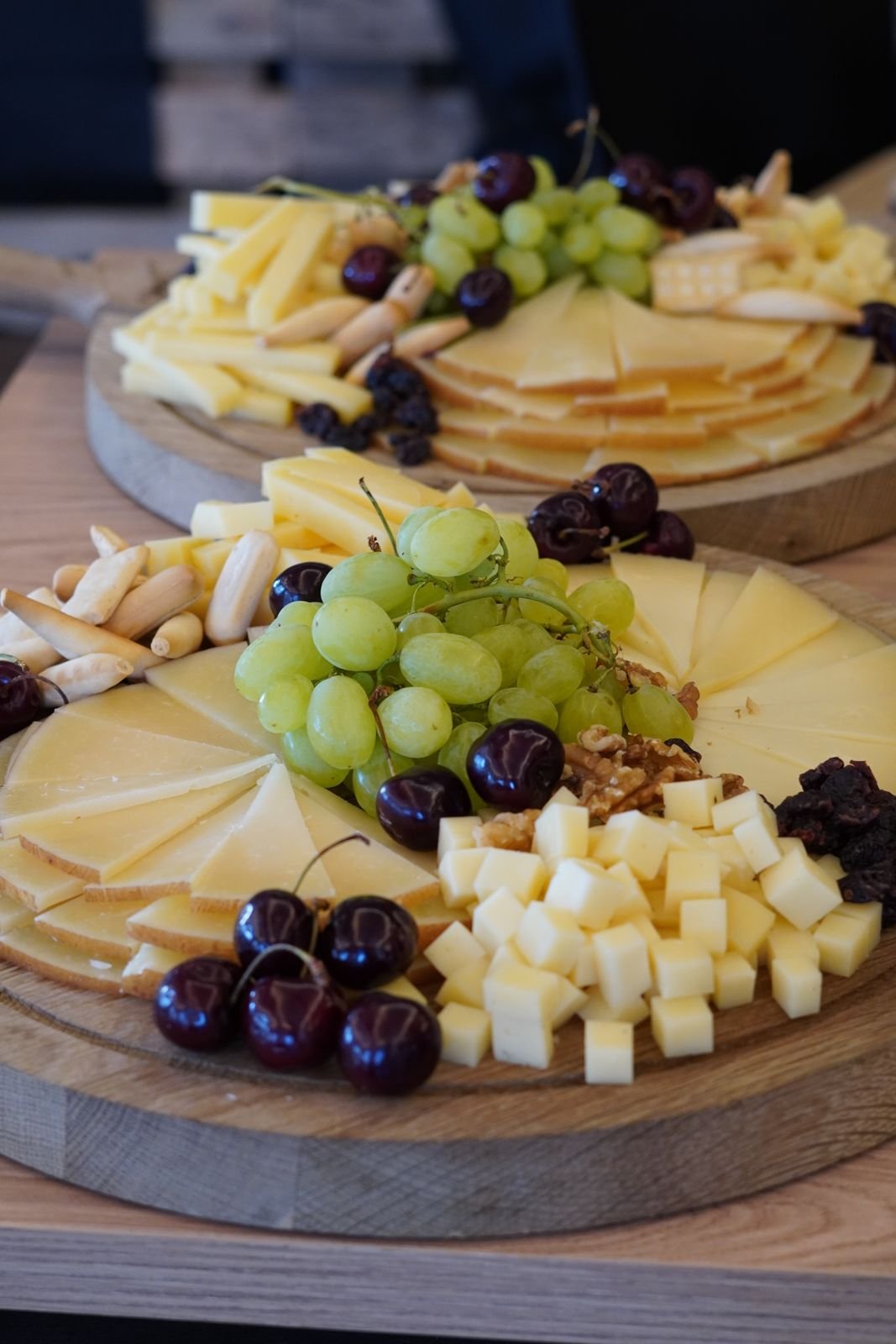 Tabla de quesos del aperitivo
